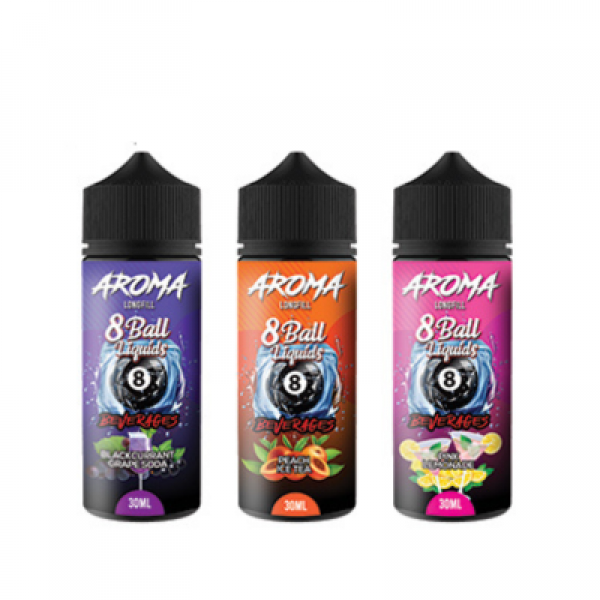 VR 8 BALL Beverages - Flavour Concentrate (Just Add VG and/or Nic Shot) - Makes 120ML